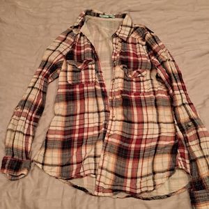 Maurices plaid shirt